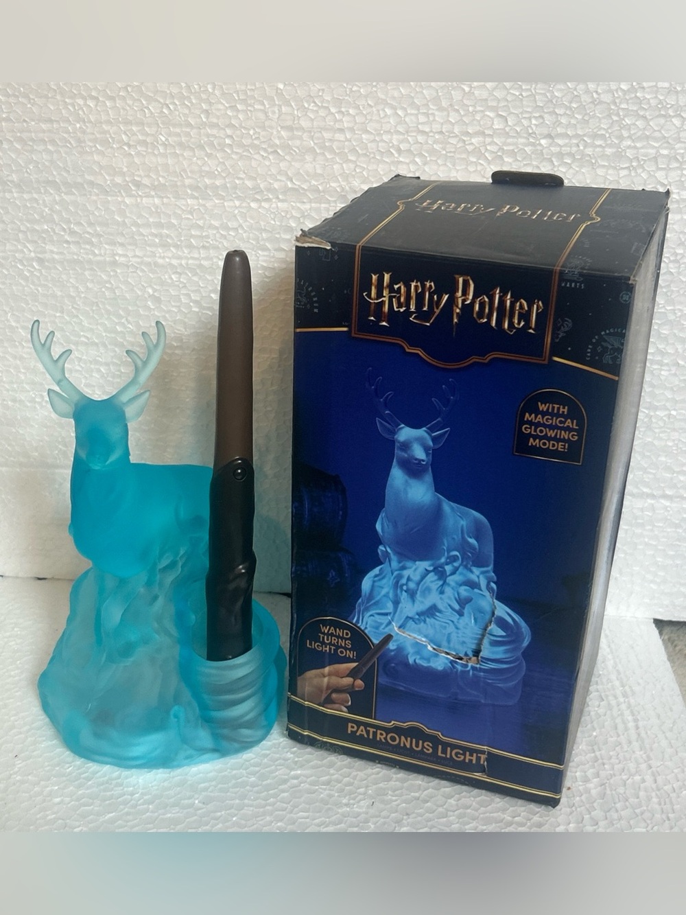 Paladone Harry Potter Deer Patronus Light with Wand Remote Control!